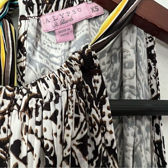 Calypso St. Bart Felicity Hi-Low Maxi Dress - Picture 6 of 8